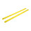 Rib Bones Rails POM 35.7x1.8cm Longboard jaune 13