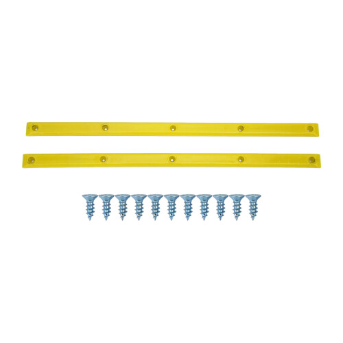 Rib Bones Rails POM 35.7x1.8cm Longboard jaune 1