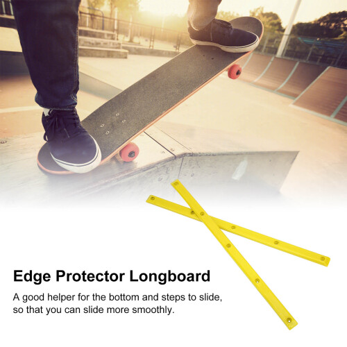 Rib Bones Rails POM 35.7x1.8cm Longboard jaune 2