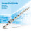 MTN9Rail Rail linéaire mini 6,5 mm  9 mm M3 Argent 8