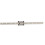 MTN9Rail Rail linéaire mini 6,5 mm  9 mm M3 Argent 3