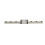 MTN9Rail Mini guida lineare 9mm/6,5mm M3 Acciaio 14