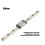 MTN9Rail Mini guida lineare 9mm/6,5mm M3 Acciaio 10