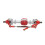 Set di assi metallici MN D90 D91 14,5/14,2 cm Argento-Rosso 4