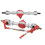 Set di assi metallici MN D90 D91 14,5/14,2 cm Argento-Rosso 10