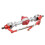 Set di assi metallici MN D90 D91 14,5/14,2 cm Argento-Rosso 7
