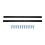 Rib Bones Rails POM 35,7 x 1,8 cm longboard noir 2