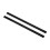 Rib Bones Rails POM 35,7 x 1,8 cm longboard noir 1