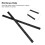 Rib Bones Rails POM 35,7 x 1,8 cm longboard noir 10