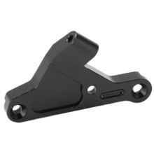 Supporto per barra antirollio in lega di alluminio RC per Axial SCX10 III, auto fuoristrada RC in scala 1/10, finitura nera