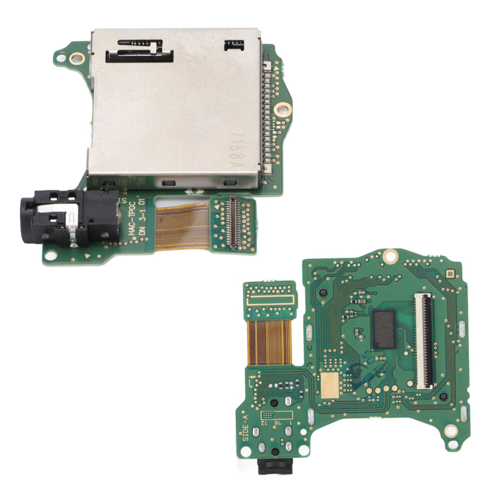 Game Cartridge Socket Board Game Card Slot Reader And 3.5Mm Audio Jack Part For Switch Lite 1St And 2Nd Gen Models 6951322141046