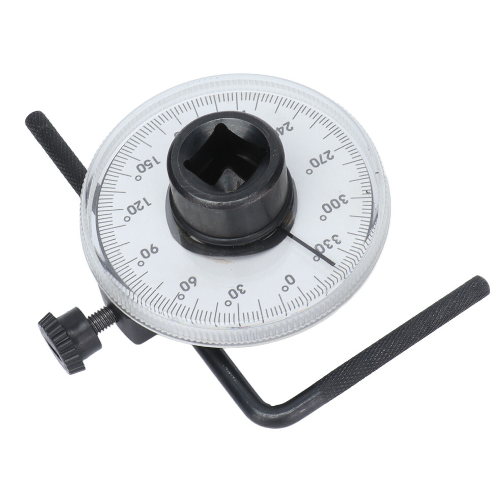 Drive Angle Gauge Torsion 360 Degree 1/2In Adjustable Meter Measuring Tool Set Kit 7891322141198