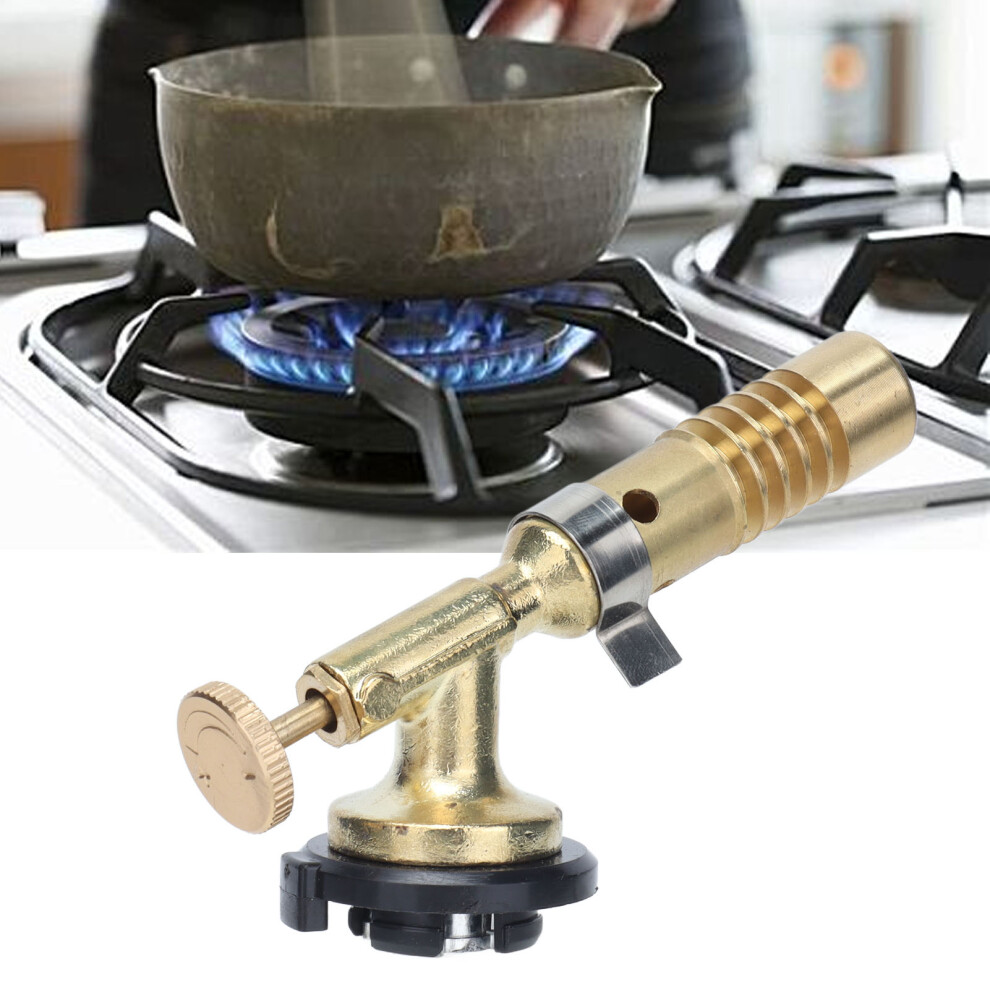 Welding Torch High Temperature Brass Ignition Head Mapp Gas Butane Turbo For Soldering 4321322141247