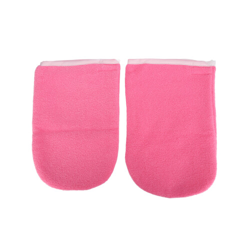 Guanti per trattamento con paraffina 250x170mm cotone rosa 1