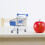 Mini carrello da supermercato Modello 1 Cap1 Size1 blu 11