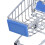 Mini carrello da supermercato Modello 1 Cap1 Size1 blu 8