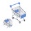 Mini carrello da supermercato Modello 1 Cap1 Size1 blu 3