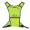 Gilet réfléchissant de course 44 cm jaune fluorescent 2