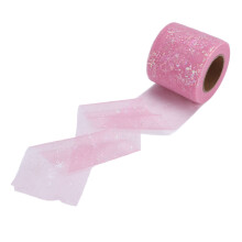 Symphony Tulle 1 rouleau, 6cm x 25yd Rose clair