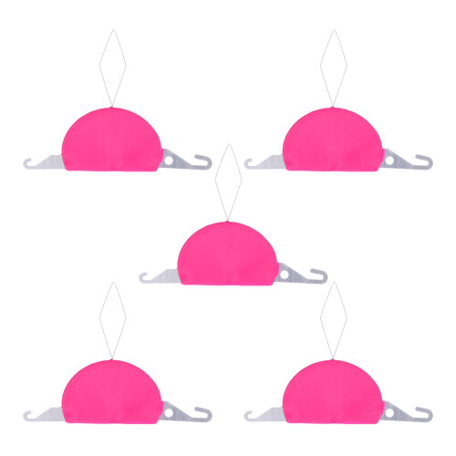 Set da 5 pezzi, infilatore per aghi 3-in-1, Rosso rosa, Portatile 1