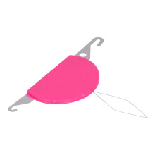 Set da 5 pezzi, infilatore per aghi 3-in-1, Rosso rosa, Portatile