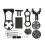 Supporto di estensione GPS Garmin Edge - plastica resistente, nero, lunghezza 75 mm 2