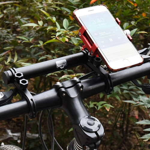 Estensione per manubrio in alluminio nero da 20 cm, 2000 mAh 2