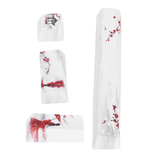 Kit de touches PBT DIY Hiver Neige Prune Universel 2