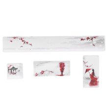Kit de touches PBT DIY Hiver Neige Prune Universel