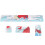 Ensemble de 4 capuchons PTB - Motif Espace Échap Entrée 9