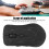 Souris compacte à double mode 800 mAh, 7 couleurs 4