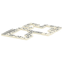 Domino Set Classic Dominoes 28 Pieces Amino Plastics Puzzle Dominoes for Boys Girls Party