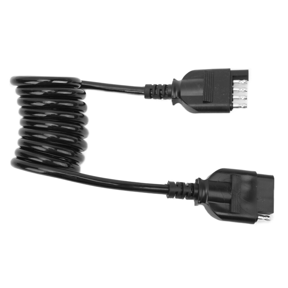 5 Pin Trailer Wire Harness Connector Plug Extension Cable Wire Socket Male Light 7891322144984