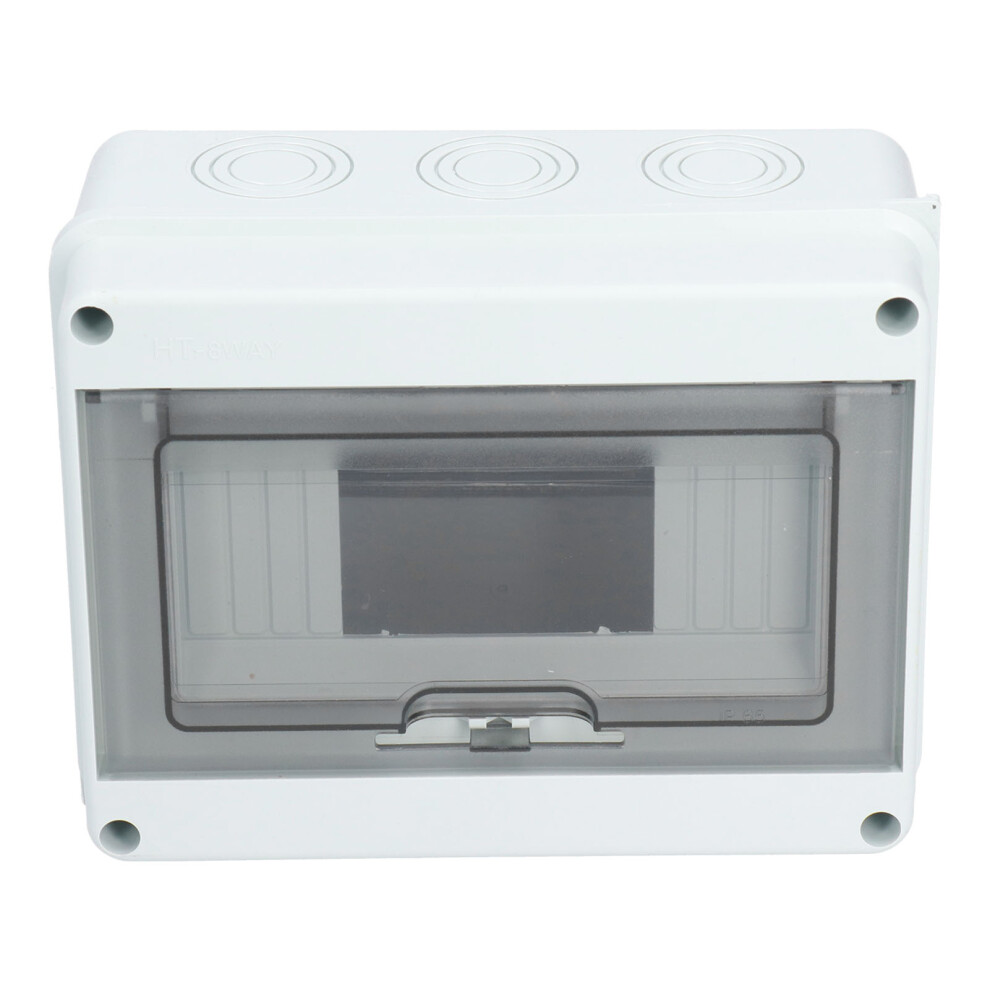 Transparent Cover Power Distribution Protection Box Plastic Distribution Box For Outdoor 8 Way Circuit Breaker 7891322145578