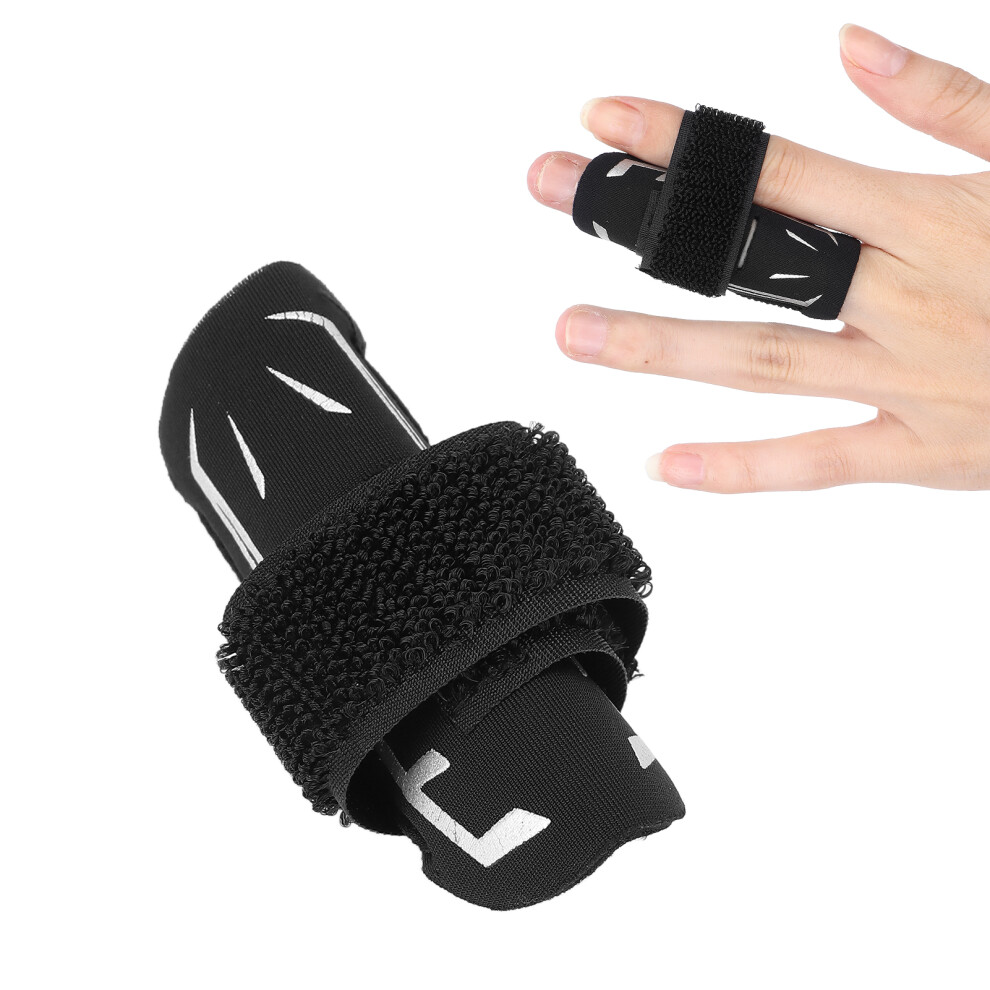 Finger Splint Brace Pain Relief Sports Finger Support Protector Sleeve for Basketball VolleyballM