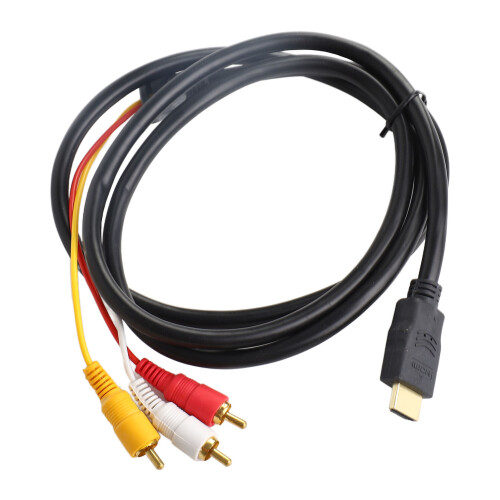Cavo da HD a audio-video 1,5 m Nero 13x13x1,3 cm 1