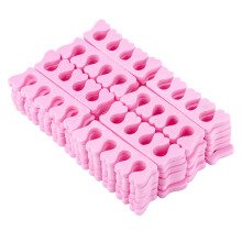 50 pièces de séparateurs d'orteils EVA rose 20 x 11 x 7 cm pédicure