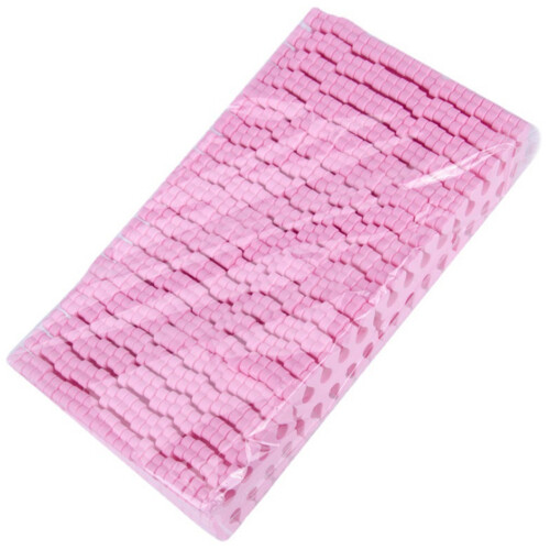 50 pezzi EVA separatore di dita per pedicure 20x11x7 cm rosa 1