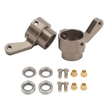 2 pezzi di coppa sterzo in titanio per RC WPL B14 31mm19mm