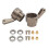 2 pezzi di coppa sterzo in titanio per RC WPL B14 31mm19mm 1