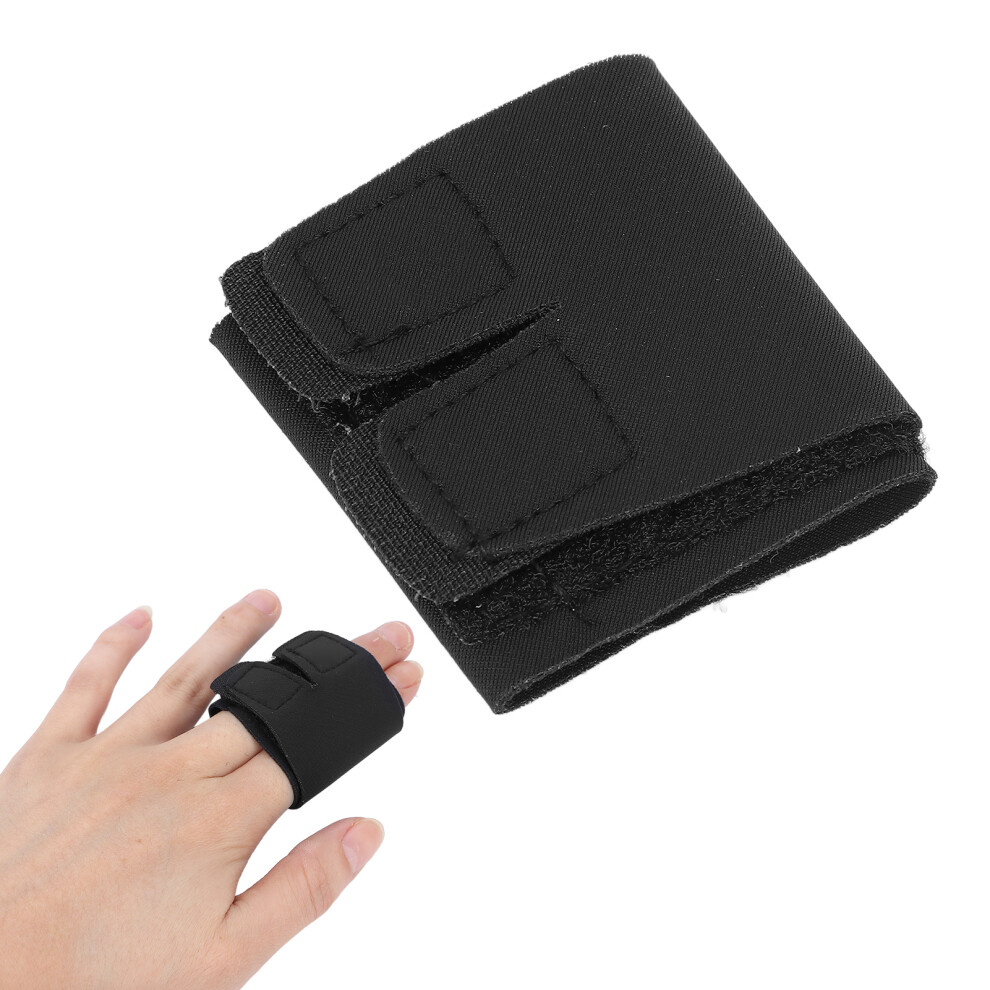 Double Fingers Splint Brace Pain Relief Finger Support Sleeve Protector for Sports Injuries Arthritis PainsL