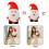 Peluche du Père Noël 40 cm / 23 cm, ouate PP 5