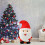 Peluche du Père Noël 40 cm / 23 cm, ouate PP 3