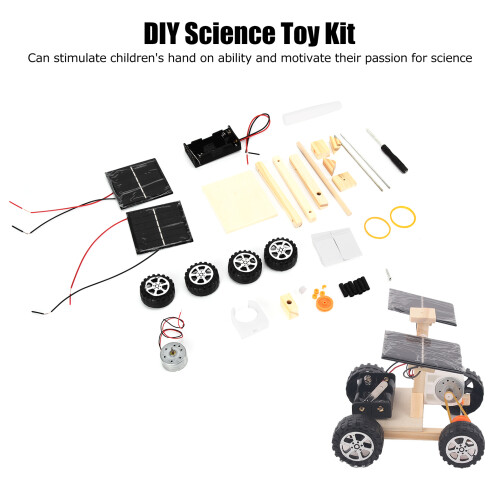 Kit fai-da-te di auto a energia solare - 2 batterie AA 2