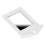 1:12 Miroir de coiffeuse pour maison de poupée blanc 10 x 6 cm 3