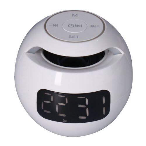 G90S Ball Bluetooth 5.0 Sveglia 1200mAh Bianco