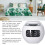 G90S Ball Bluetooth 5.0 Sveglia 1200mAh Bianco 4