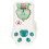 Clé USB 2.0 en forme de patte de chat, 64 Go, Dino vert 4