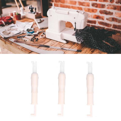 Set da 3 infilatori automatici per aghi in plastica