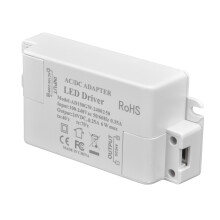 Alimentation LED 24 V 0,25 A 6 W, 76  38  23 mm, étanche